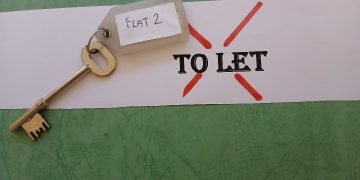 Key to a rental flat