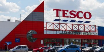 A Tesco store