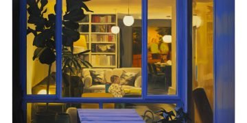 Caroline Walker, Daphne, 2021. Oil on linen.