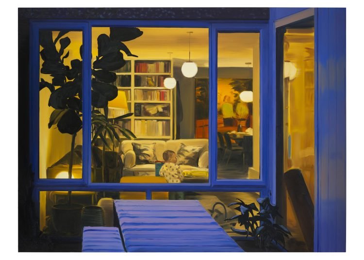 Caroline Walker, Daphne, 2021. Oil on linen.