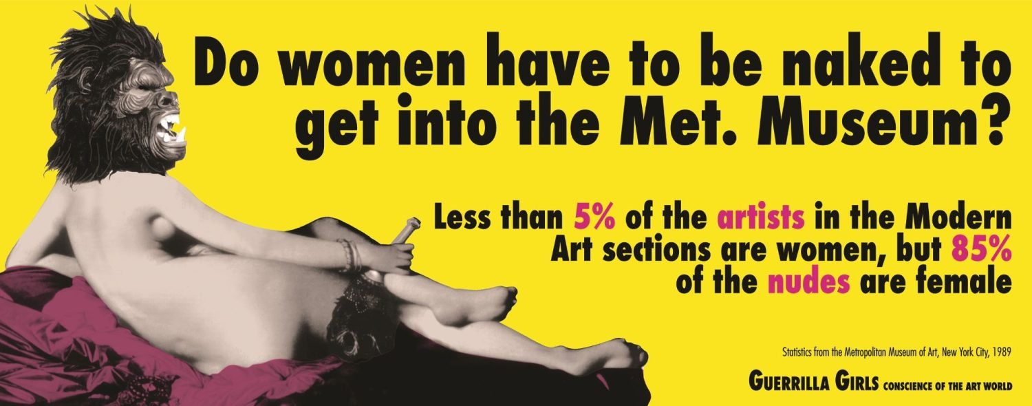 'Do women have to be naked to get into the Met. Museum?