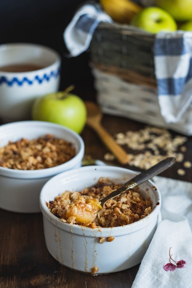 Apple crumble