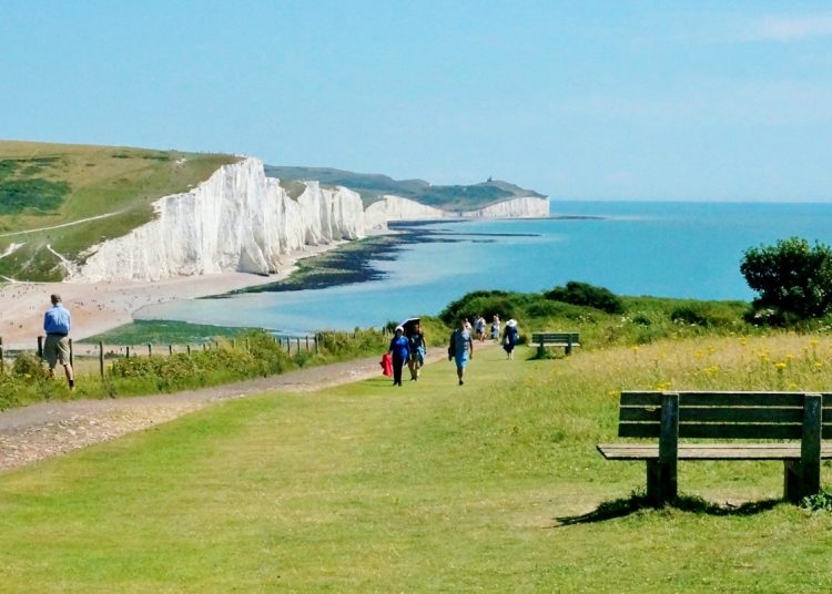 View from the Downs to the Seven Sisters