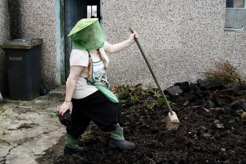 Sweeping up