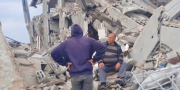Jihad amongst the rubble of his house