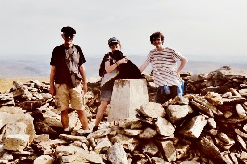 Family at Driesh munro