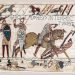 Bayeux Tapestry, scene 57. Harold's death.