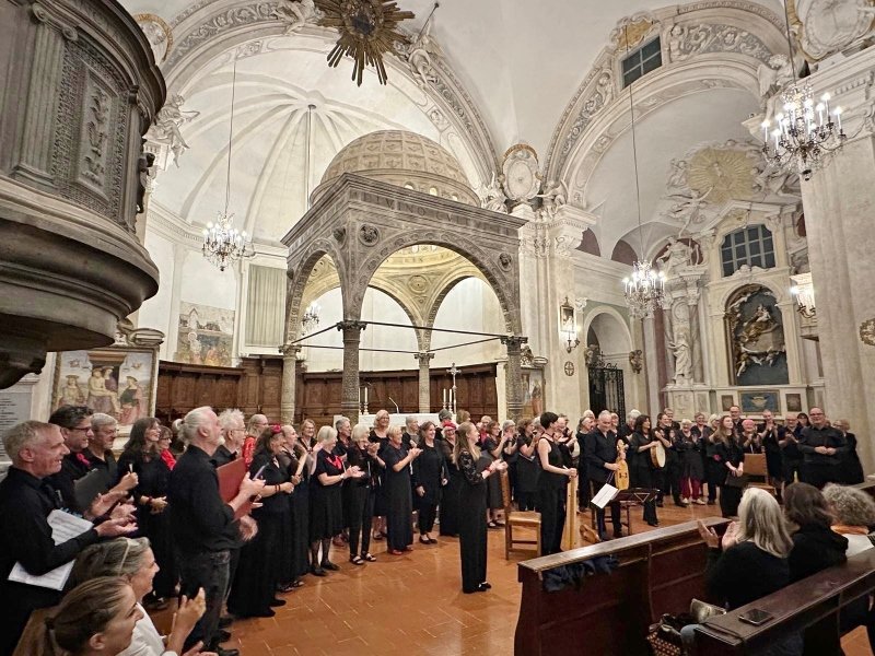 BREMF Community choir in concert, Church of Sant’Andrea, Spello